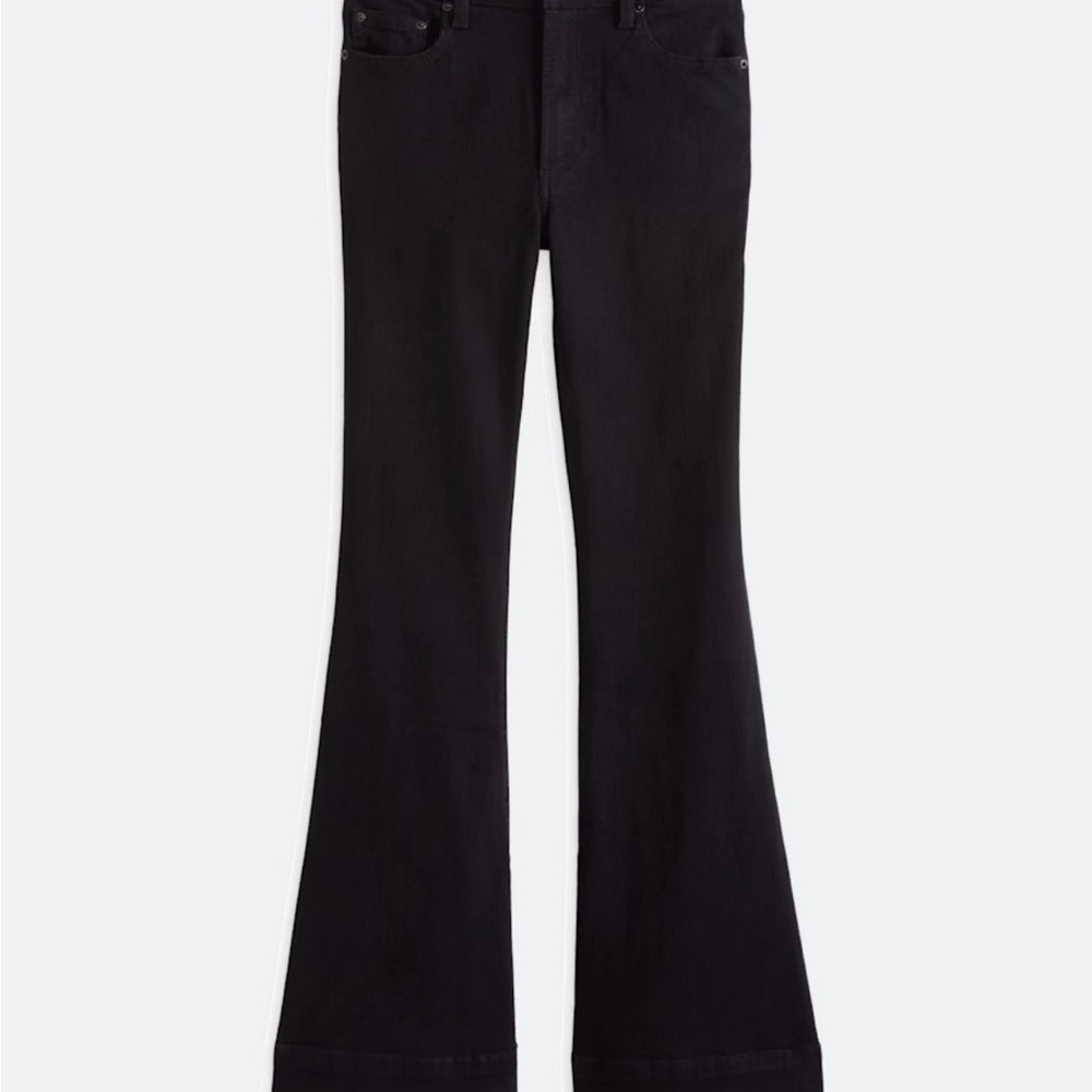 PISTOLA Kinsley Ultra Flare Jean Black Size 32